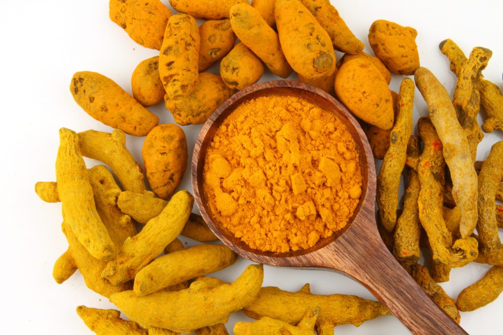 different types of turmeric barks