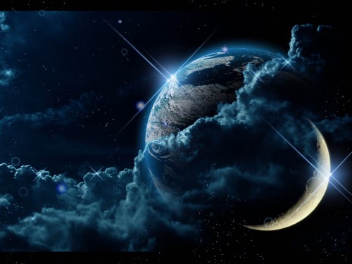 earth-moon-crescent